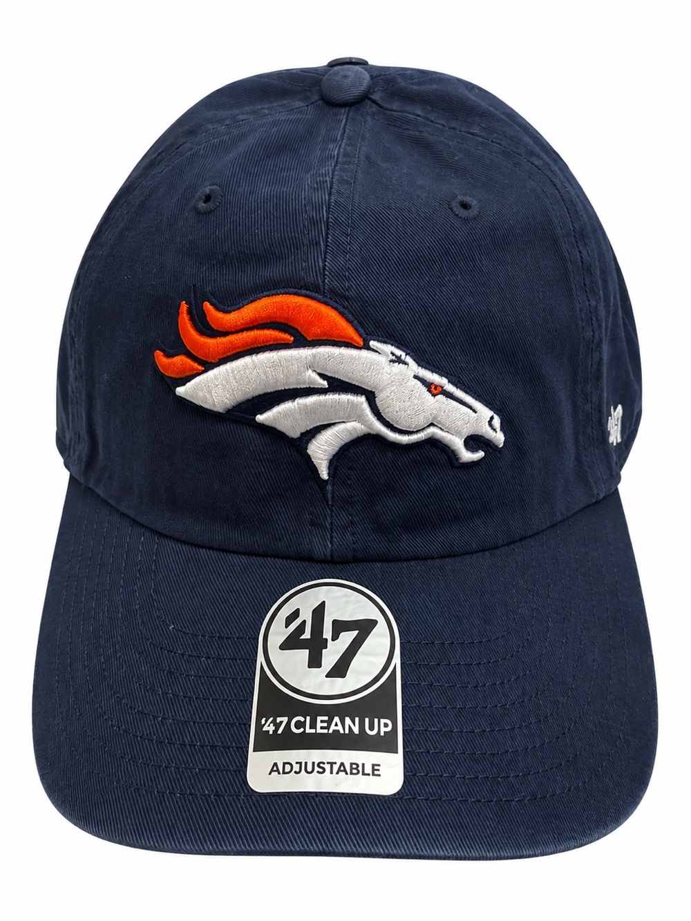 ’47 Brand Denver Broncos Clean Up Hat Adjustable NFL NWT